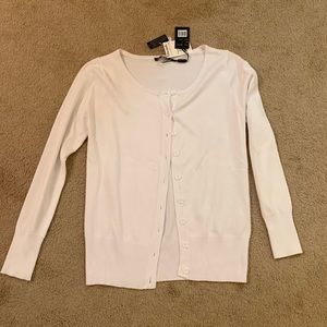 NWT White Long Sleeve Cardigan by Vila Milano